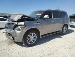 2013 Infiniti QX56 en venta en Haslet, TX