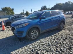 Salvage cars for sale at Mebane, NC auction: 2020 Hyundai Tucson SE