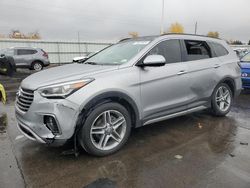 Hyundai Vehiculos salvage en venta: 2017 Hyundai Santa FE SE Ultimate