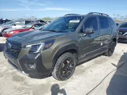 Salvage cars for sale at Arcadia, FL auction: 2024 Subaru Forester Wilderness