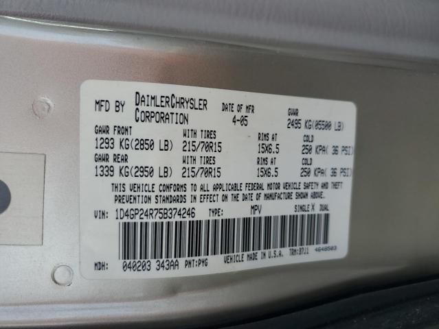 2005 Dodge Grand Caravan SE