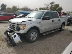 Salvage cars for sale at Wichita, KS auction: 2011 Ford F150 Supercrew