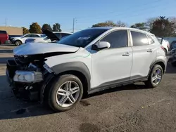 Salvage cars for sale at Moraine, OH auction: 2019 Hyundai Kona SE