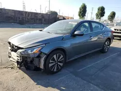 Salvage cars for sale at Wilmington, CA auction: 2021 Nissan Altima SV