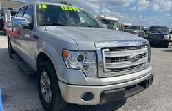 Salvage trucks for sale at Riverview, FL auction: 2014 Ford F150 Supercrew