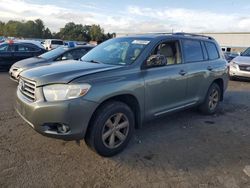 Salvage cars for sale at New Britain, CT auction: 2010 Toyota Highlander SE