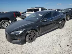 Salvage cars for sale at Taylor, TX auction: 2018 Tesla Model S