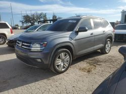 Volkswagen salvage cars for sale: 2019 Volkswagen Atlas SE