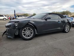 Salvage cars for sale at Las Vegas, NV auction: 2015 Chevrolet Camaro LT