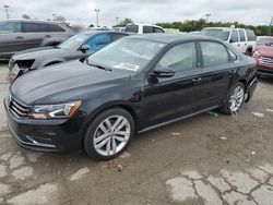 Salvage cars for sale at Indianapolis, IN auction: 2019 Volkswagen Passat Wolfsburg