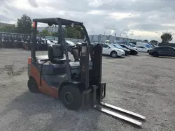 Salvage trucks for sale at Miami, FL auction: 2015 Toyota Forklift