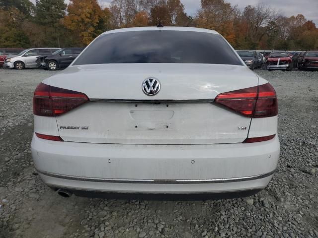 2018 Volkswagen Passat SE