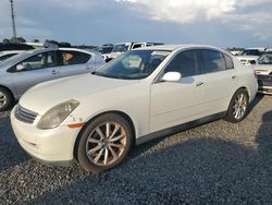 Salvage cars for sale at Riverview, FL auction: 2004 Infiniti G35