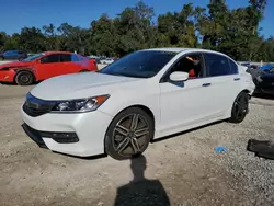 Honda salvage cars for sale: 2017 Honda Accord Sport