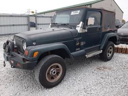 Salvage cars for sale at Lawrenceburg, KY auction: 2000 Jeep Wrangler / TJ Sahara