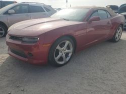 Carros salvage para piezas a la venta en subasta: 2014 Chevrolet Camaro LT