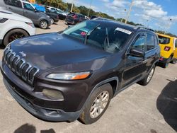 Flood-damaged cars for sale at auction: 2014 Jeep Cherokee Latitude