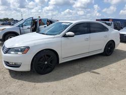 Salvage cars for sale at Arcadia, FL auction: 2014 Volkswagen Passat SEL