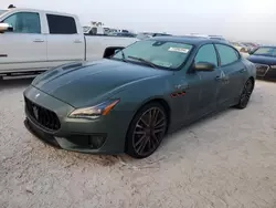 Maserati salvage cars for sale: 2022 Maserati Quattroporte Trofeo