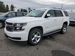 Chevrolet salvage cars for sale: 2018 Chevrolet Tahoe K1500 LT