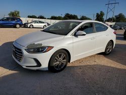 Salvage cars for sale at Oklahoma City, OK auction: 2018 Hyundai Elantra SEL