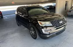 Ford salvage cars for sale: 2016 Ford Explorer Sport