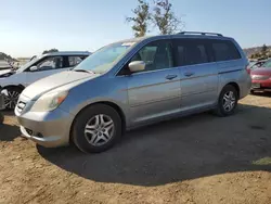 Salvage cars for sale at San Martin, CA auction: 2006 Honda Odyssey EXL