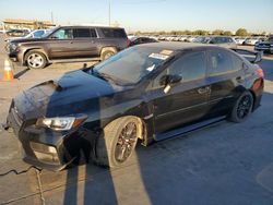 Salvage cars for sale at Grand Prairie, TX auction: 2015 Subaru WRX STI