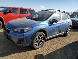 Salvage cars for sale at Brighton, CO auction: 2018 Subaru Crosstrek Limited