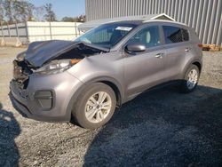 Salvage cars for sale at Spartanburg, SC auction: 2017 KIA Sportage LX