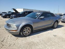 Salvage cars for sale at Haslet, TX auction: 2006 Ford Mustang