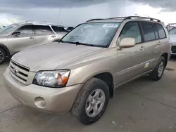 Toyota salvage cars for sale: 2007 Toyota Highlander