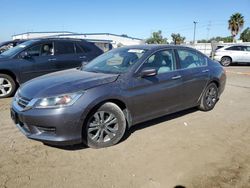 Salvage cars for sale from Copart San Diego, CA: 2015 Honda Accord LX