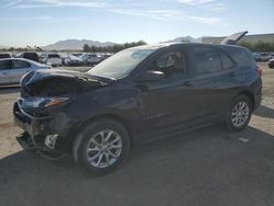 Salvage cars for sale at Las Vegas, NV auction: 2021 Chevrolet Equinox LS