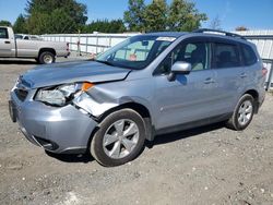 Salvage cars for sale at Finksburg, MD auction: 2015 Subaru Forester 2.5I Limited