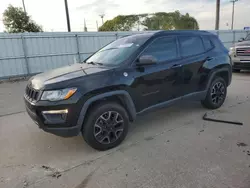 Salvage SUVs for sale at auction: 2019 Jeep Compass Trailhawk