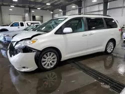 Toyota salvage cars for sale: 2011 Toyota Sienna XLE