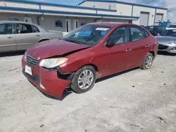 Hyundai salvage cars for sale: 2010 Hyundai Elantra Blue