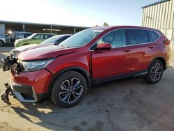 Salvage cars for sale at Fresno, CA auction: 2021 Honda CR-V EX