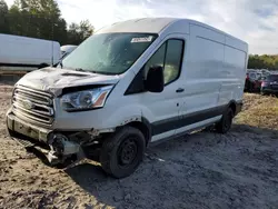 Salvage trucks for sale at Duryea, PA auction: 2018 Ford Transit T-350