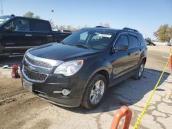 Salvage cars for sale at Pekin, IL auction: 2013 Chevrolet Equinox LT