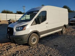 Salvage trucks for sale at Oklahoma City, OK auction: 2021 Ford Transit T-250