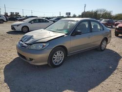 Honda salvage cars for sale: 2005 Honda Civic LX