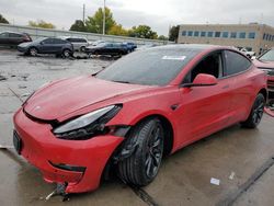 Salvage cars for sale from Copart Littleton, CO: 2022 Tesla Model 3