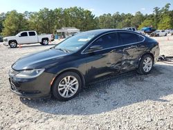 Salvage cars for sale at Houston, TX auction: 2015 Chrysler 200 Limited