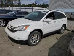 Flood-damaged cars for sale at auction: 2010 Honda CR-V EXL