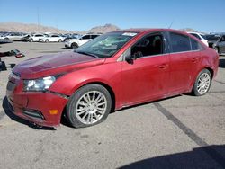 Salvage cars for sale at North Las Vegas, NV auction: 2012 Chevrolet Cruze ECO