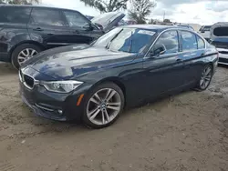 2017 BMW 330 I en venta en Riverview, FL