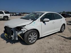 Salvage cars for sale from Copart Houston, TX: 2022 Toyota Corolla LE