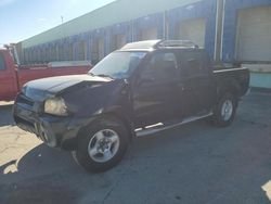 Nissan Frontier Crew cab xe salvage cars for sale: 2002 Nissan Frontier Crew Cab XE